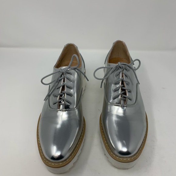 h and m silver shoes